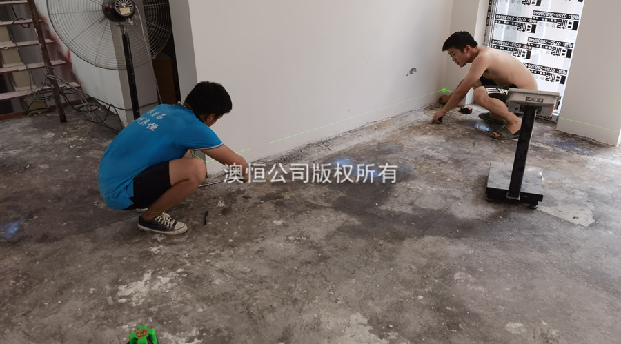 打水平、標(biāo)高、彈線